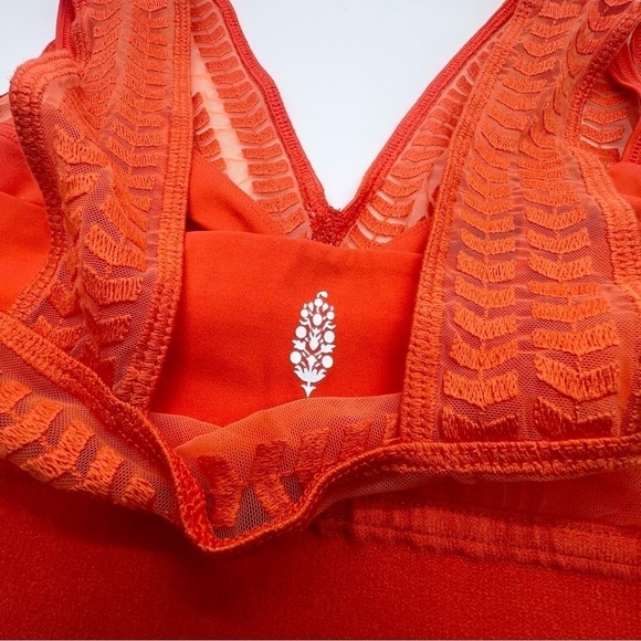 FP Movement Desert Renegade Bra in Orange Color Size Small - Picture 6 of 7
